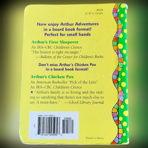 #KB2  Arthur's First Sleepover Children’s Book - Picture 9 of 9